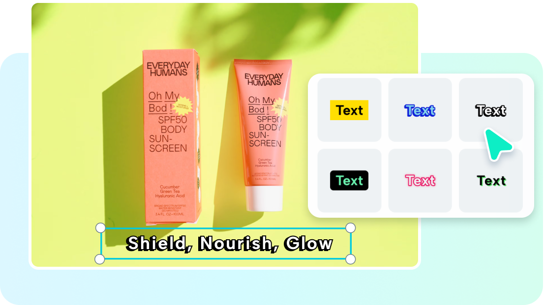 Personalize subtitles manually with custom styles